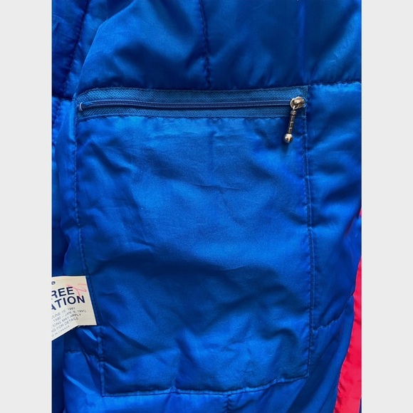 Vintage 80’s Sunice Ski Jacket Neon Colorblock Waterproof 90’s Retro - Picture 11 of 15